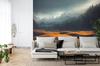 Photomural Breathtaking Nature Mountain Landscape, 3D Washable Fleece 416x290
