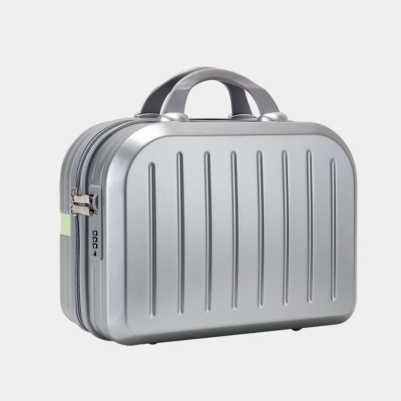 14palcové kosmetické pouzdro Úložná krabička na make-up Zámek s heslem taška na make-up Organizér Kufr Přenosný do ruky Cestovní pouzdro na zavazadla