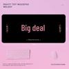 Stylish Large Mouse Pad for Women - Aesthetic, Funny Office Desk Mat, Laptop Keyboard Pad, Stain-Resistant.