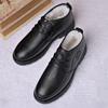 Luxury Brand Men Winter Snow Boots Warm Thicken Men's Ankle Boots Bot Fashion Male Business Office Formal Leather Safety Shoes
