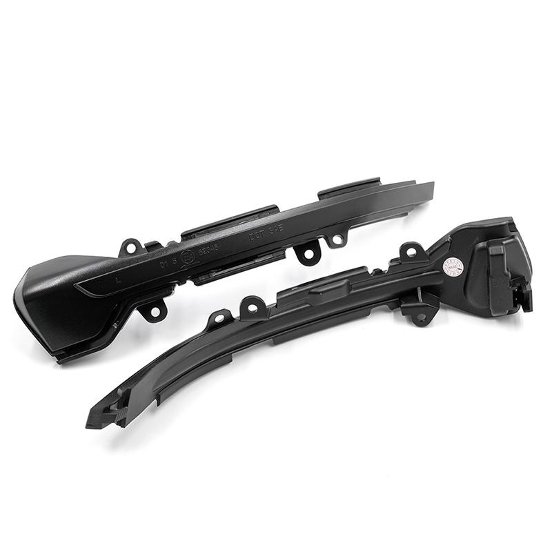 For Seat Leon III 5F 2013- Ibiza KJ 2018- Arona 2017- Smoked Dynamic Led Rearview Side Mirror Blinkers Lights Turn Signal Lamp