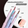 Cappuvini Double-Head Matte Lipstick Waterproof Velvet Nude Lip Liner Pencil Red Brown Pigment Lips Makeup Long Lasting Lip Tint