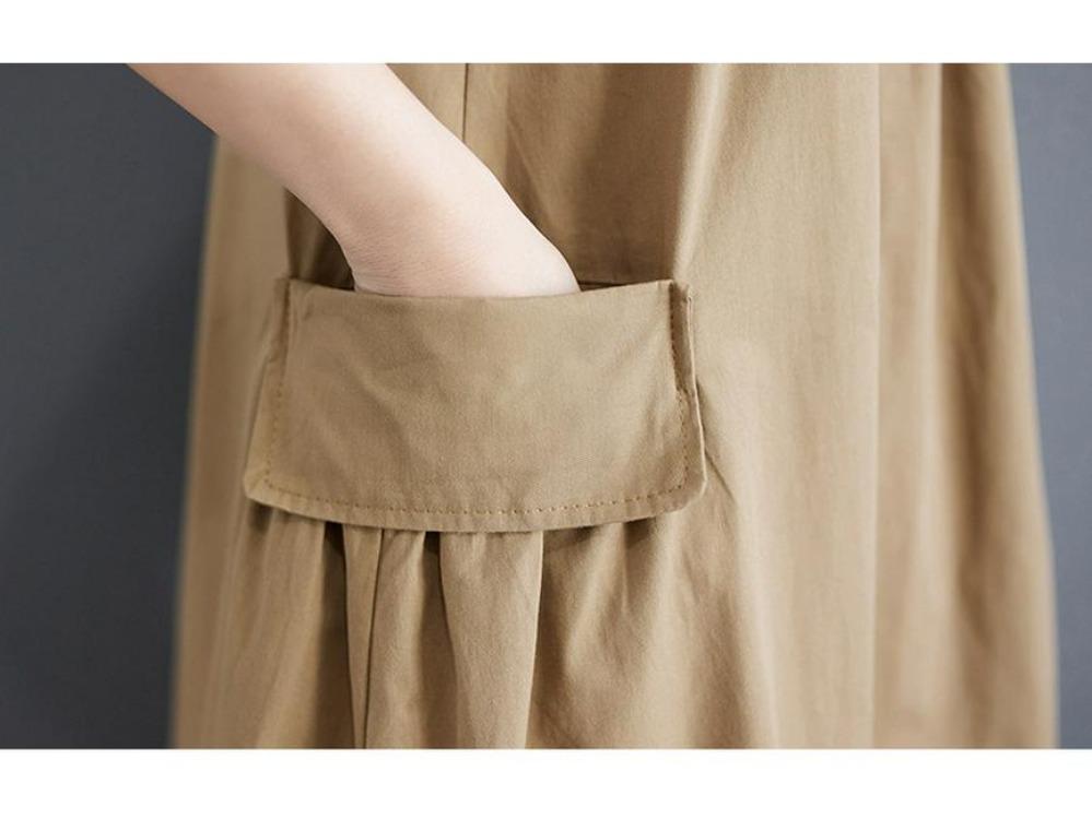 Korean Style Plus Size Overalls Dress Sleek Summer Spaghetti Strap