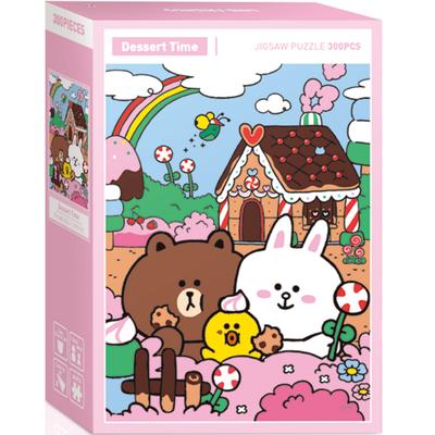 Skládačka Dessert Time TG-LA03-024, smíšené barvy, 300 dílků Puzzle, Dětské hry, Vzdělávací hračky