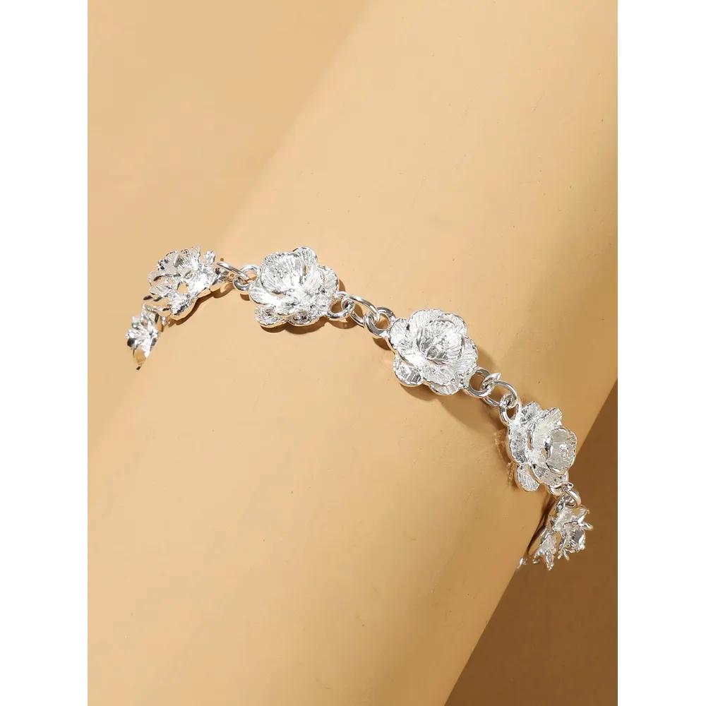 1 women's European and American trendy rose bracelet, wedding, date, travel, banquet, party, holiday dressing gift