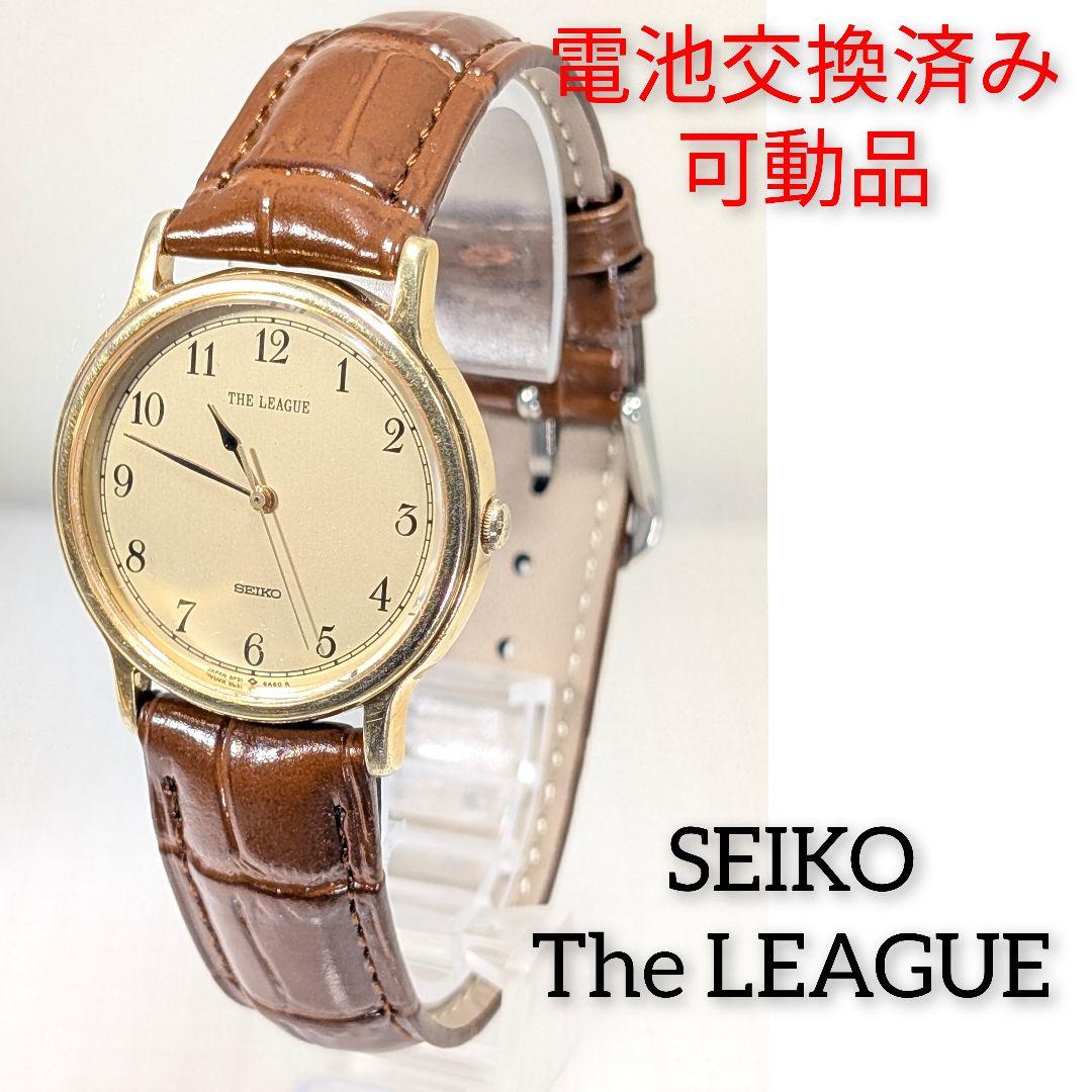 

[USED] SEIKO The LEAGUE Men s Watch R-86 (Battery Replaced, Working)