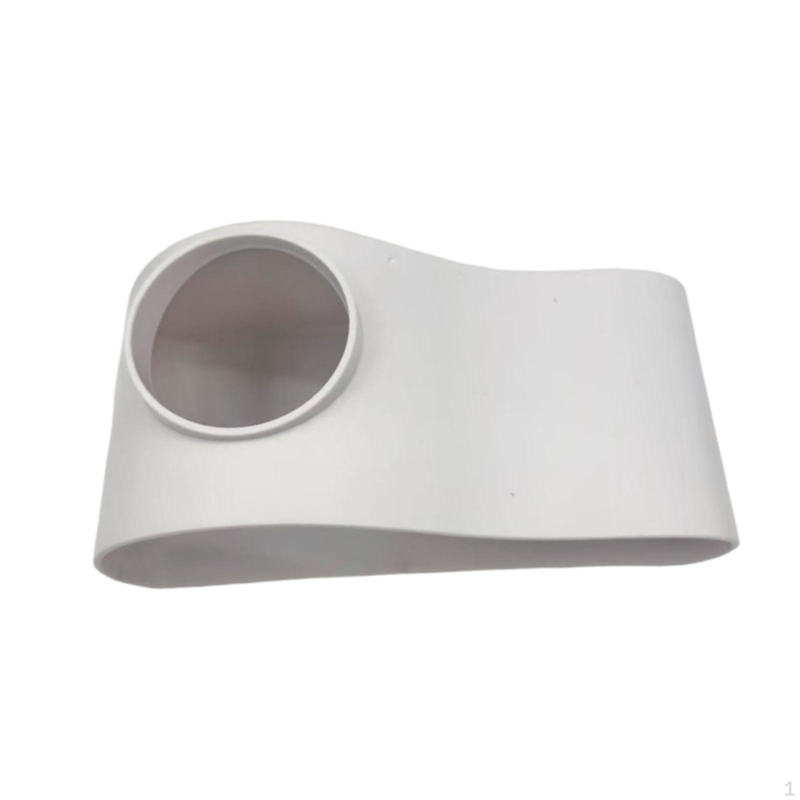 

17.5 X 8.8 5.4 Cm Aquarium Underground Tunnel, Single Hole for Fish Observation And under Gravel, белый