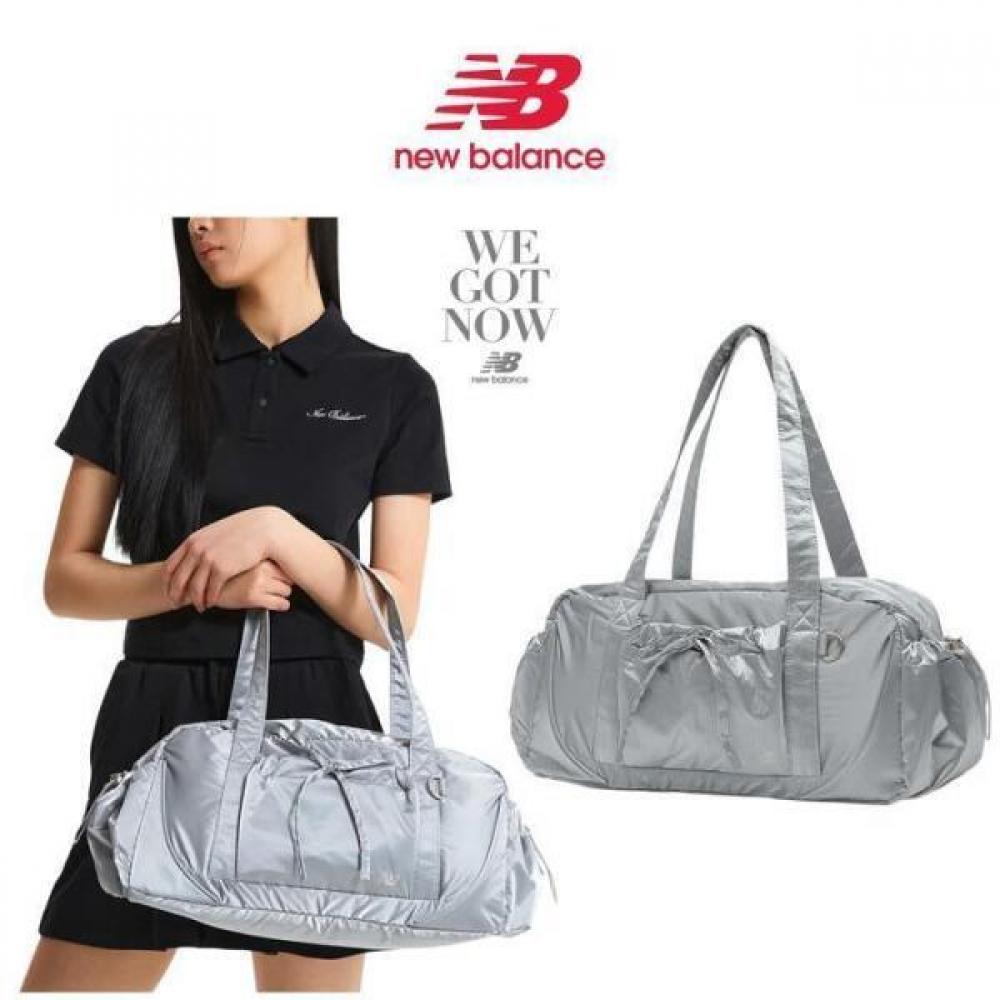 New Balance Glossy Ribbon Duffle Bag Single color/Silver