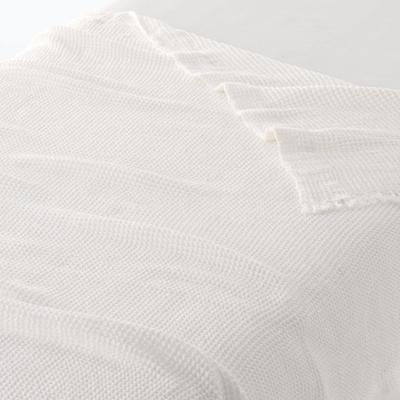 Waffle-Weave Double Blanket, Off-White, 180 X 200 Cm, 76431626
