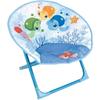 My Little Folding Moon Seat Shell Aquatic Turtles for Child H.47 X W.54 X D.42 Cm