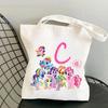 My Little Pony Shoulder Bag Cartoon Letter Handbag Large Capacity Crossbody Fashion Portable Canvas Storage Gift girl 26 Kid Friendly Entertaining Fun