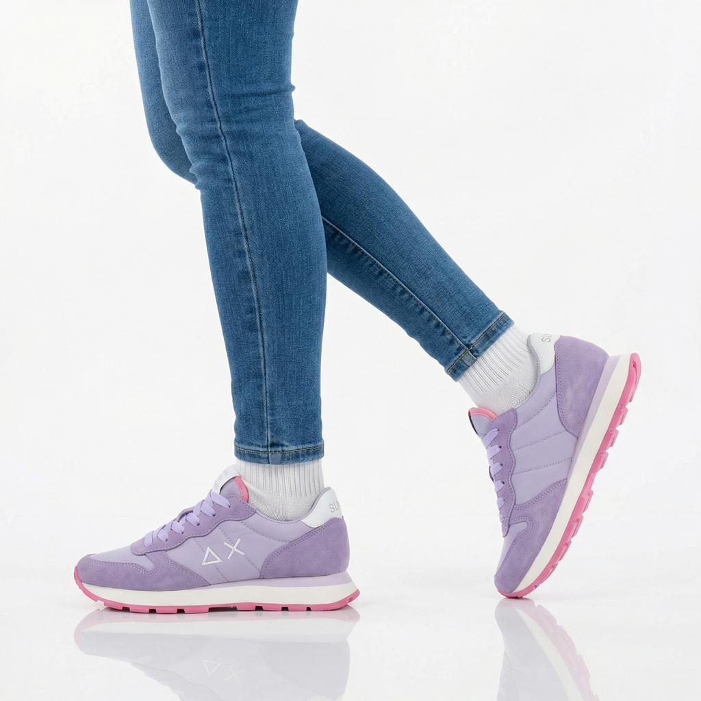 SUN68 Ally Solid - Damen Sneakers Schuhe Violett Z36201-24 ORIGINAL