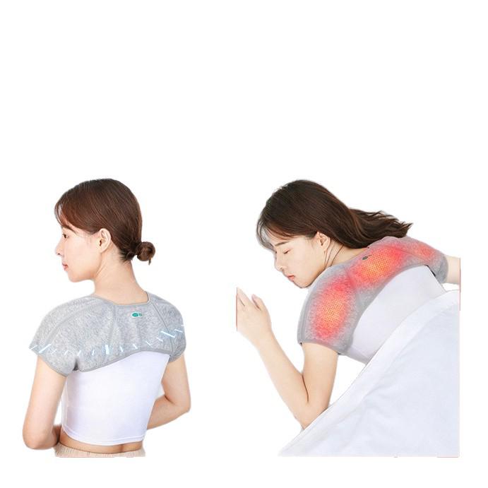 Damski ciepły ochraniacz kręgosłupa szyjnego i ramion - kamizelka bez rękawów z ochroną przed zimnem i gorącym kompresem