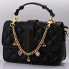 Kirsch-Taschenanhänger Rosa Kirsch-Herz-Anhänger Erdbeer-Anhänger Kette Funkelnder Geldbörsen-Anhänger für Damen Handtasche Tragetasche Zubehör