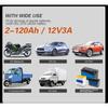 LANCOL CAT900 Tragbares Autobatterieladegerät 12V 3A Vollautomatisches Intelligentes Autobatterieladegerät Reparatur Wartungsgerät Nass Trocken Blei-Säure