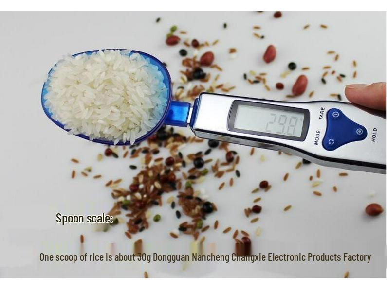 Electronic Measuring Spoon Scale for Precise Kitchen & Baking - Household Food & Gram Weight Scale