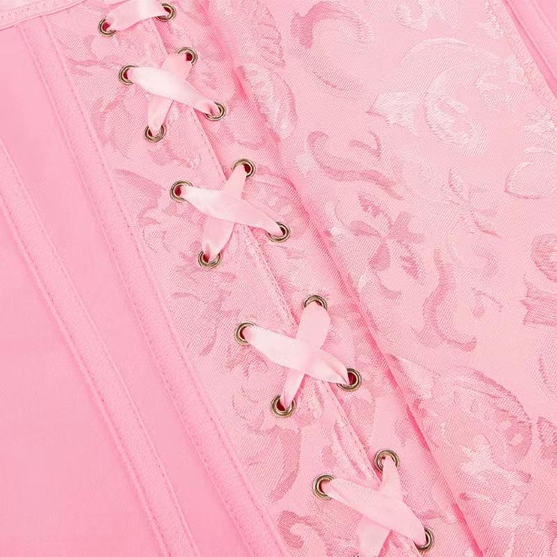 Elegants retro korsete tiesas stilā: Vēdera kontroles bustjē kāzu kleitas formētājs