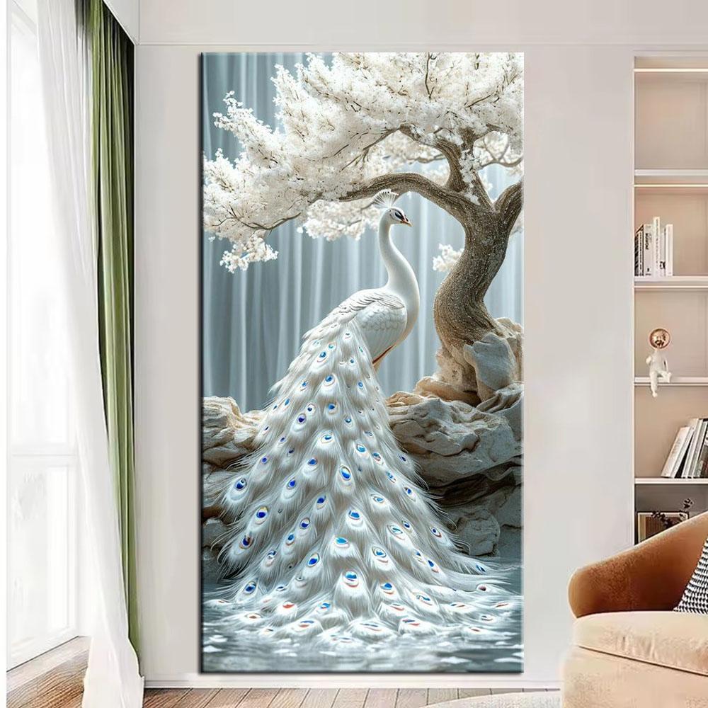 The Beautiful Peacock Picture DIY Diamond Painting Cross Stitch Full Drills Diamond Mosaic New Collection Home Decor