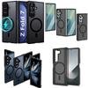 Business Style Translucent Matte Magnetic Built-in Magnetic Mobile Phone Back Cover for Galaxy Z Fold 7 5G 6 8 Wide Daily Use