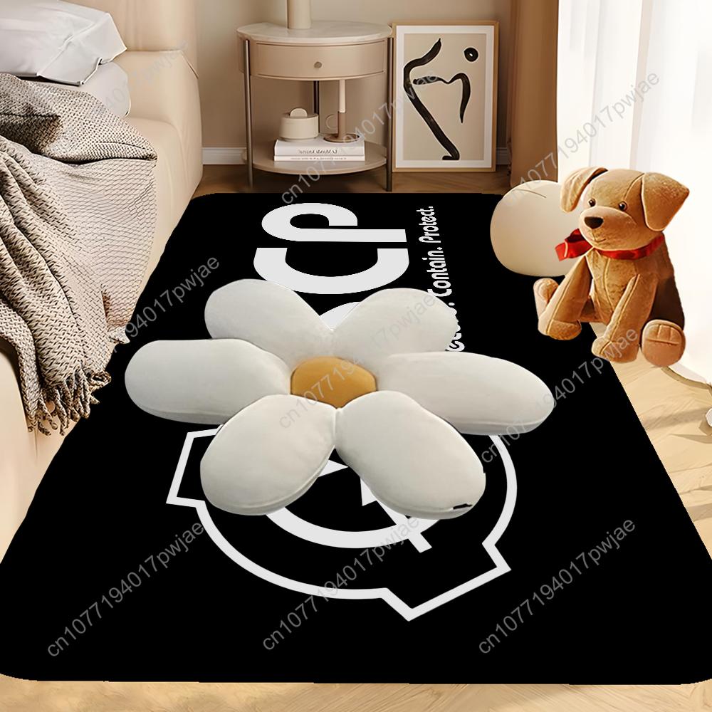 Tappetino da cucina S-SCP Foundation Stile Nordico Tappetino per porta Camera da letto Soggiorno Tappetino per porta Casa Balcone Tappetino antiscivolo Tappeto