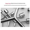 Triple Hex Socket Wrench Set for Car, Motorcycle, and EV Battery Repair
