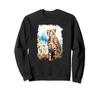 Cheetah Flower Butterfly Sweatshirt