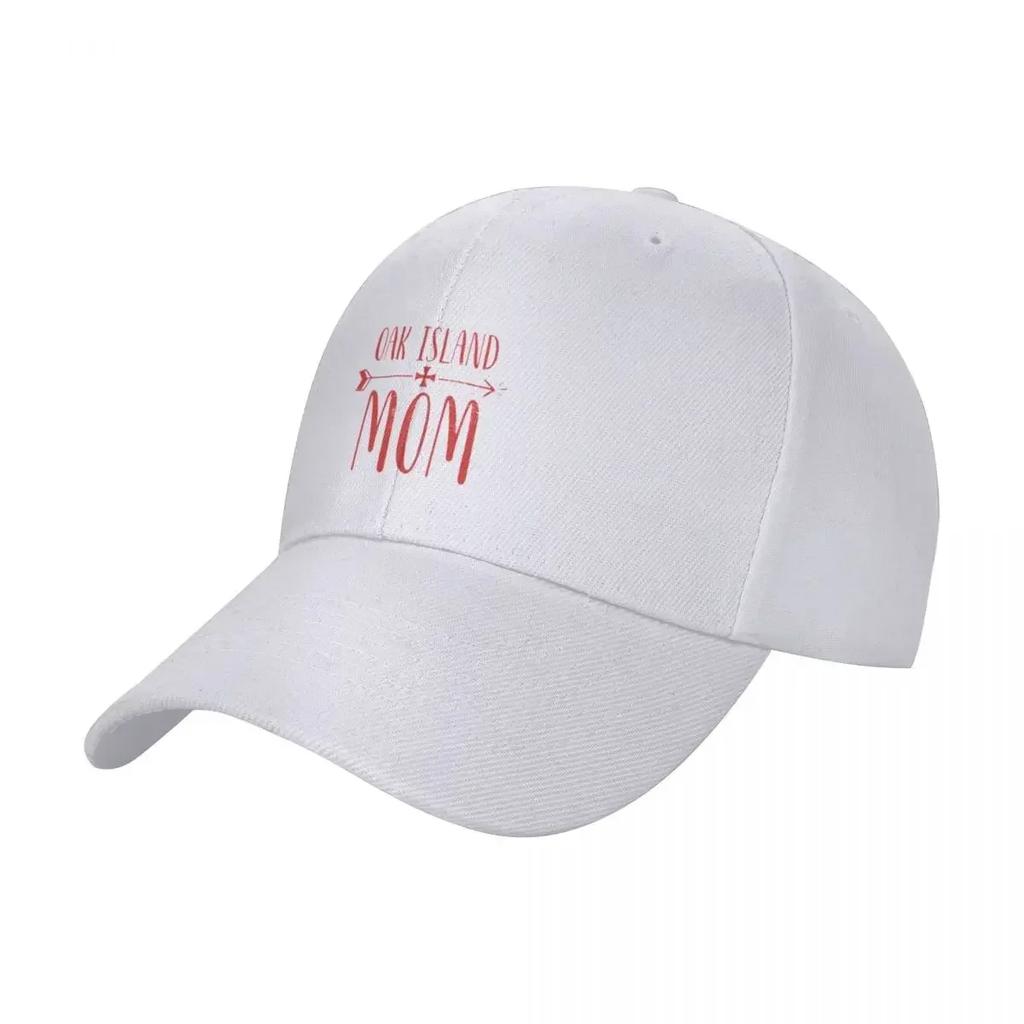 Oak Island Mom Funny Women Gift Baseball Cap Custom Cap Hat Man For The Sun Unisex Caps Women's