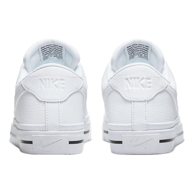 Nike Court Legacy Next Nature White Black Men Sneakers DH3162-101
