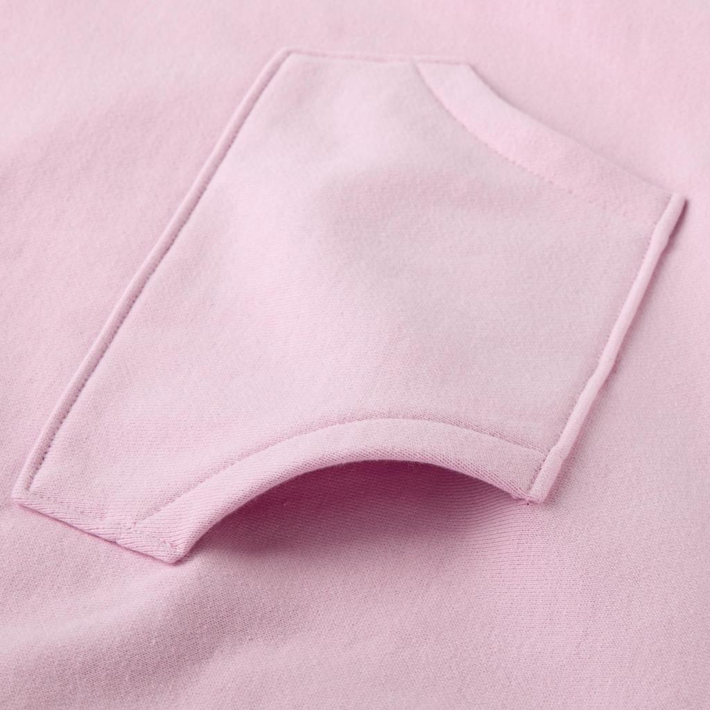 MIKI HOUSE Back Logo Dress, Long Sleeve, Solid Color, One-Point Logo, for Girls, Baby, Kids, Kindergarten, 80cm, Lavender, 10-1914-149, Web Exclusive