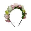New super fairy color Mori simulation flower headband, beautiful bridesmaid dress princess head flower, photo photography headgear