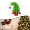 Christmas Tree Ornament PVC Desktop Ornament Flexible Branches