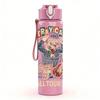 1PC Colorful Retro Collage Character Print 750ml Portable Sports Water Bottle Leakproof Gym Outdoor Travel Drink Cup