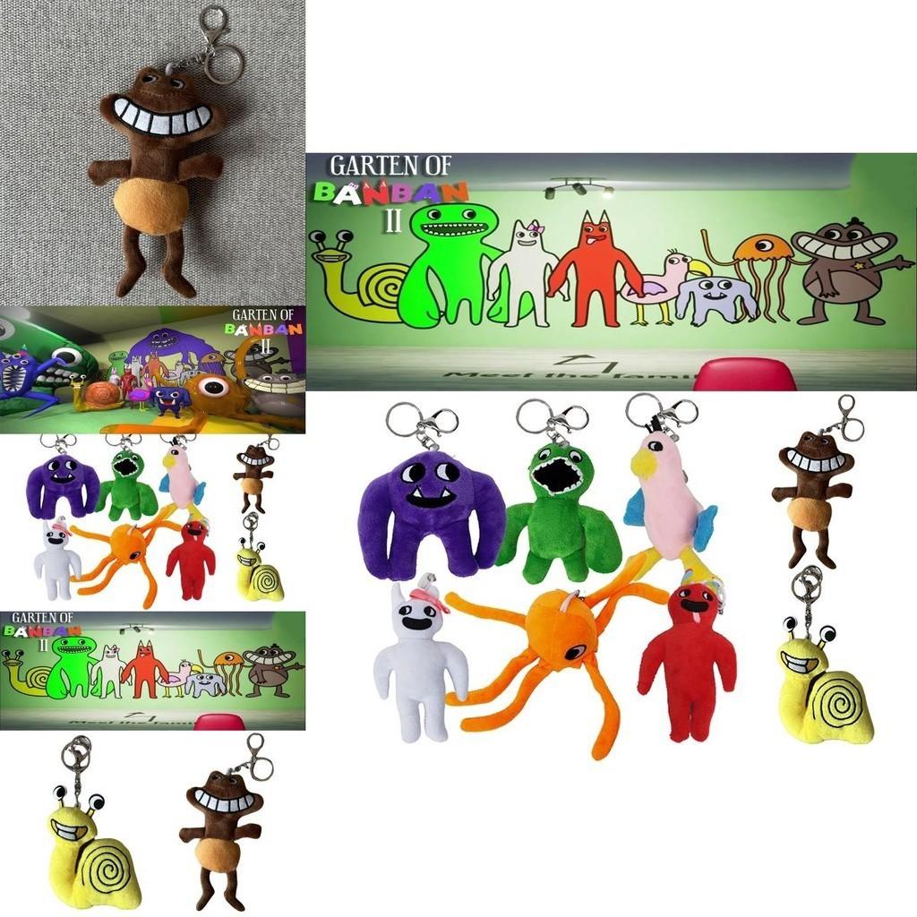 Garten Of Banban Plush Keychain With Short Pile Soft Stuffed Toy For Kids And Bag Decor