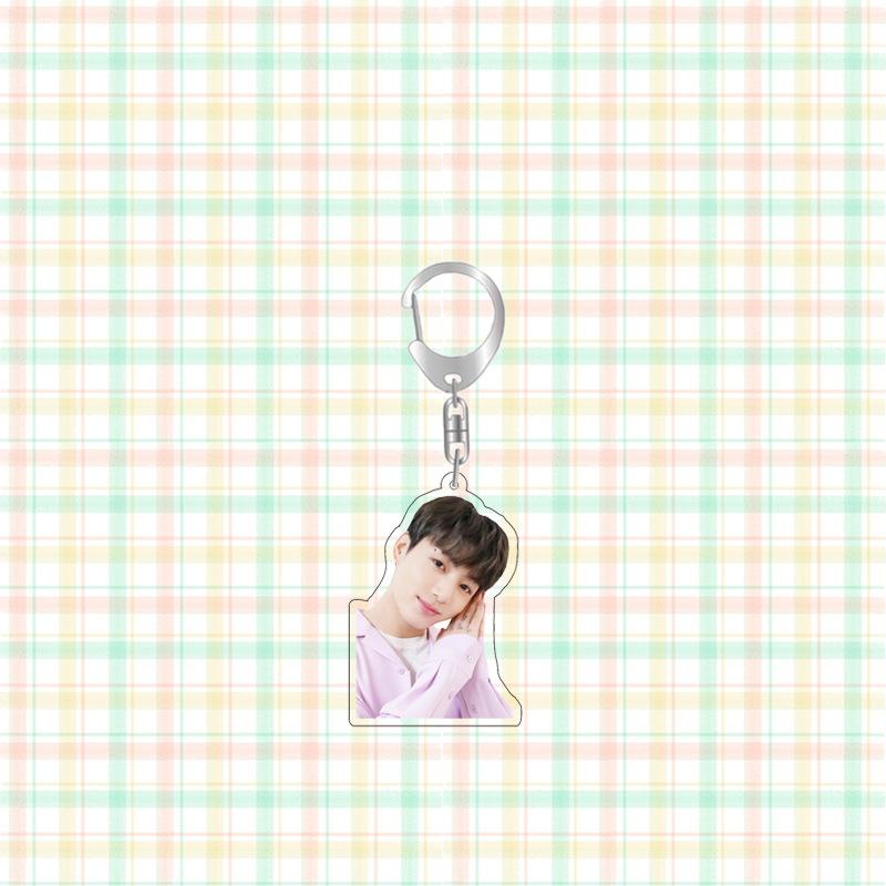 7pcs BTS Keychains, Bag Charms, Clothing Decorative Pendants