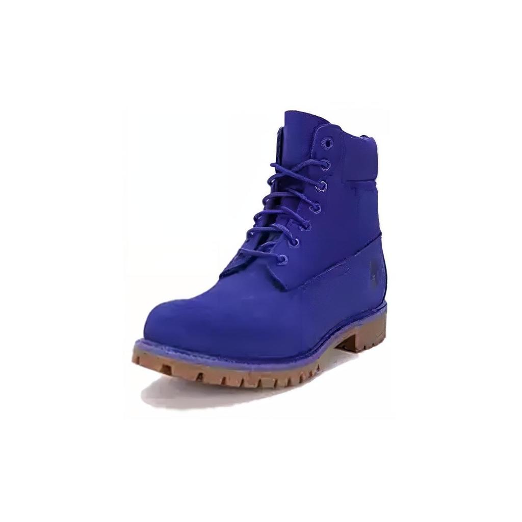 Timberland Premium 50th Anniversary Special Collection Comfortable Durable Short Boots Men Boots Blue A5VE9W