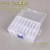 Transparent Plastic Box Screw Compartment Box Jewelry Earring Display Case Container Clear Terminal Organizer Tool Storage Boxes