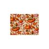 Thanksgiving Holiday Table Placemat Pumpkin and Maple Leaf Pattern Printed Dining Mat 45x30cm for Seasonal Table Decoration