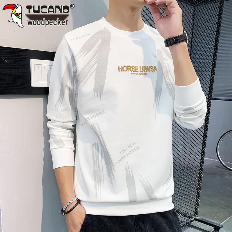 Tucano Men's Casual Long-Sleeve Round Neck Sweatshirt