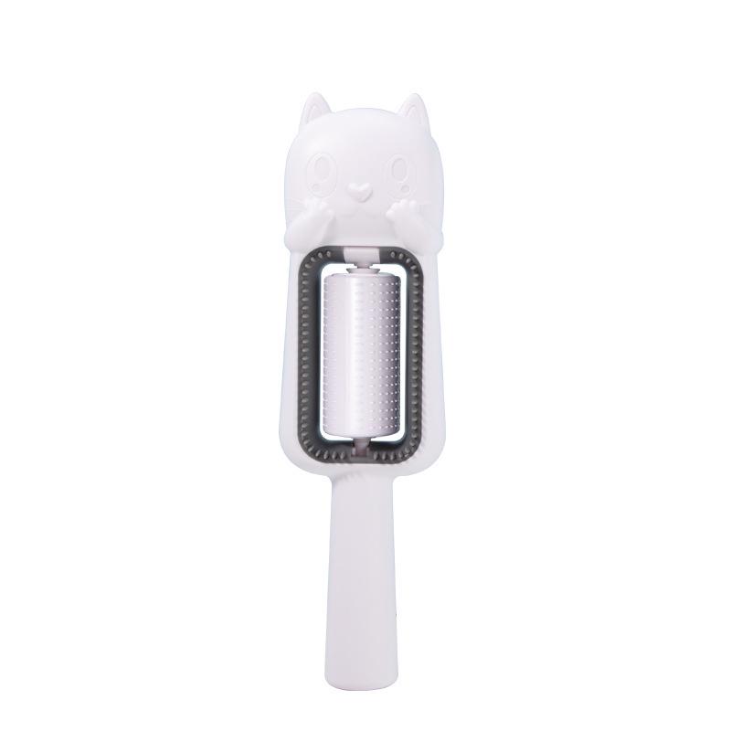 Pet Hair Remover: Disposable Wet Wipe Roller and Comb for Cats and Dogs