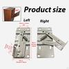 2x Flip Out Tray Hinges Replacement Maintenance Organizer Close