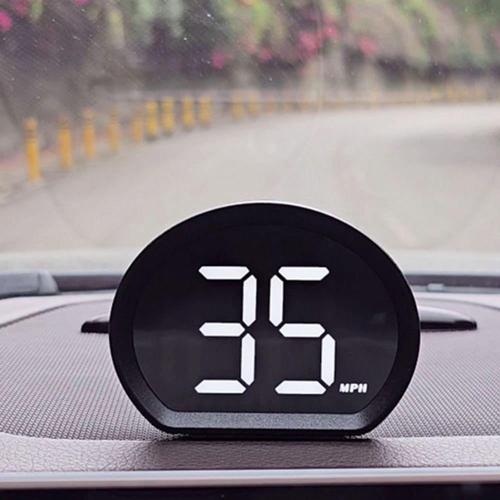 KMH/MPH GPS Car Digital Speedometer Plug&Play Vehicle Speed Meter  Tachometer