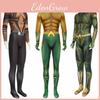 Aquaman Arthur Curry Cosplay Kostüm Bodysuit Perfekt für Halloween Cosplay**