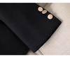 Petite Women's High-End Suit Jacket: Long Sleeve Professional Wear for Work