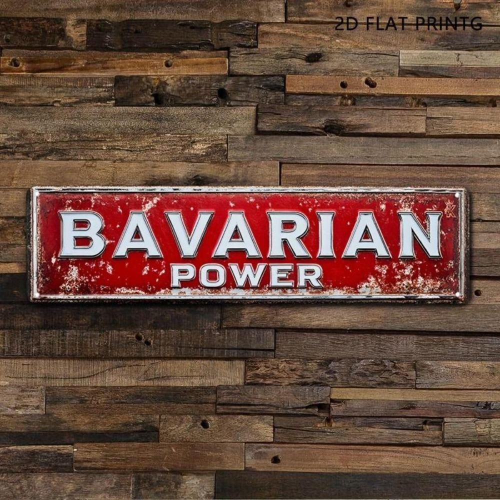 Retro Metal Wall Art for Home Office Beer Bar Decor