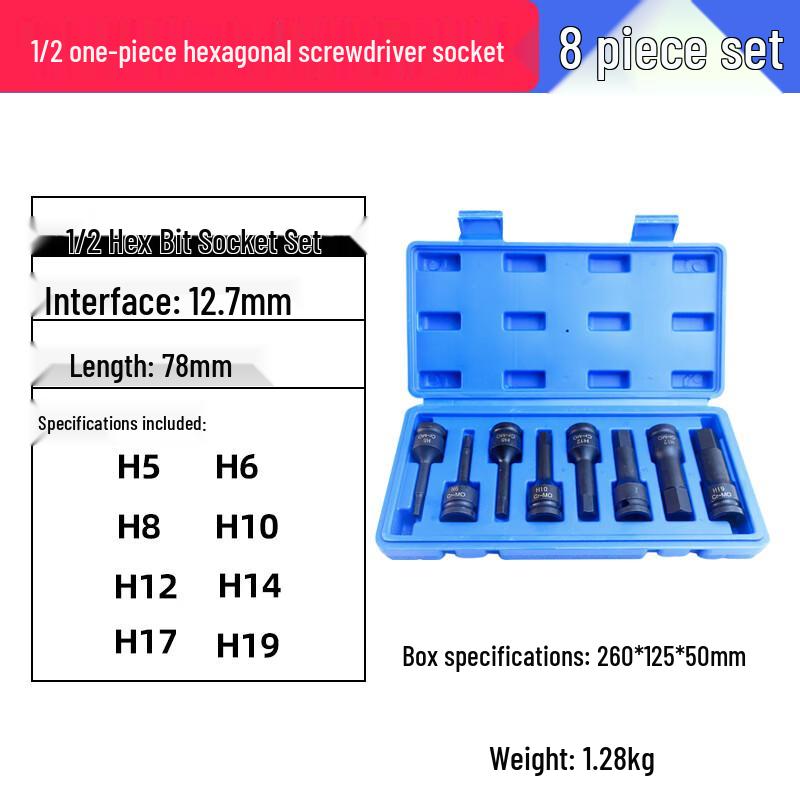 Fuxin Impact Wrench Socket & Bit Set