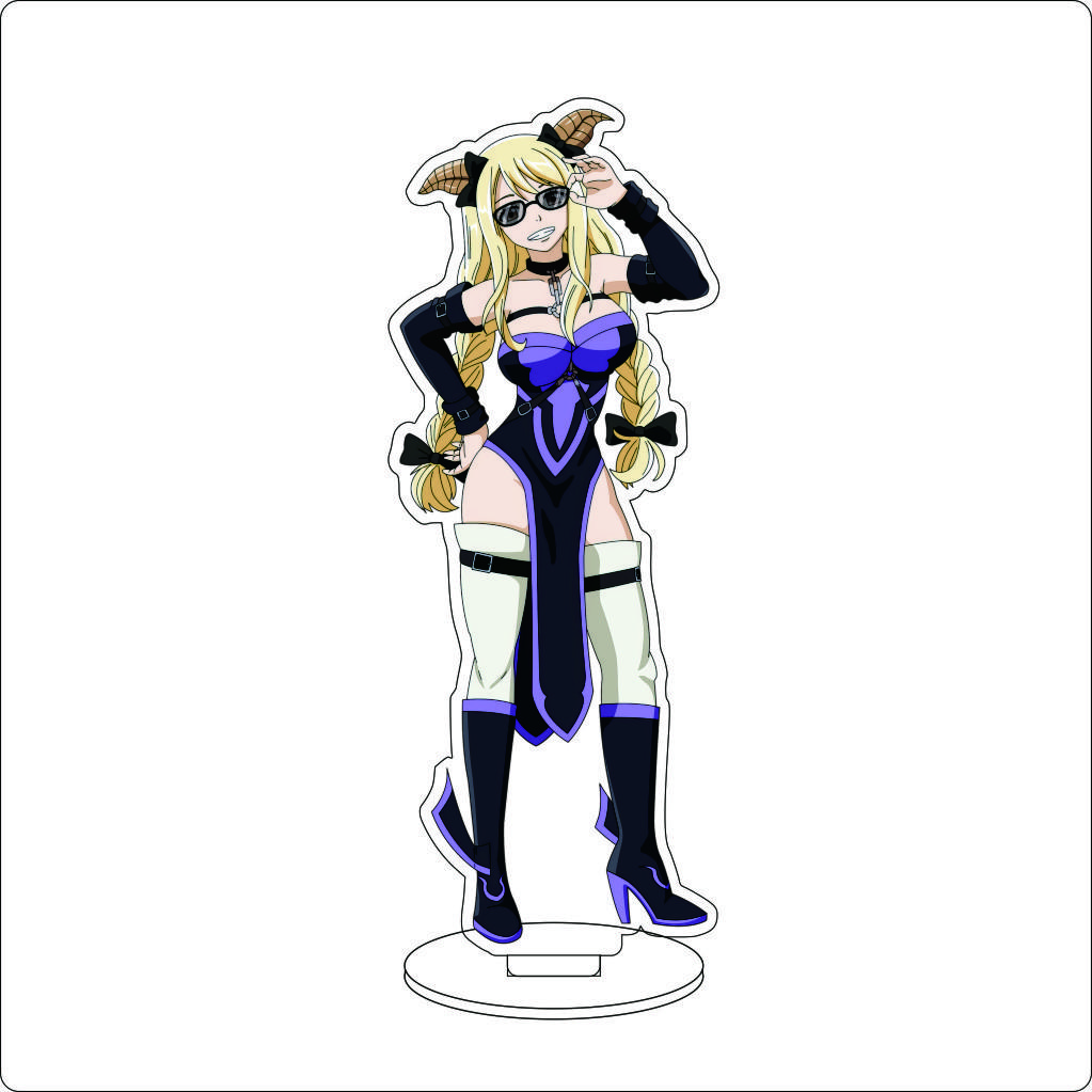 16CM Anime FAIRY TAIL Acrylic Stand Ornaments Jellal Fernandes Gray Fullbuster Mirajane·Strauss Figure Stand Halloween Gifts