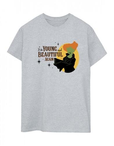 Disney Womens/Ladies Hocus Pocus To Be Winifred Cotton Boyfriend T-Shirt