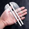 dnapx4 2025 Hot 2Pcs Car Rear View Mirror Sticker Rain Shield Shade Cover Decoration For Mercedes benz A C E S Class CLA CLS W212 W213