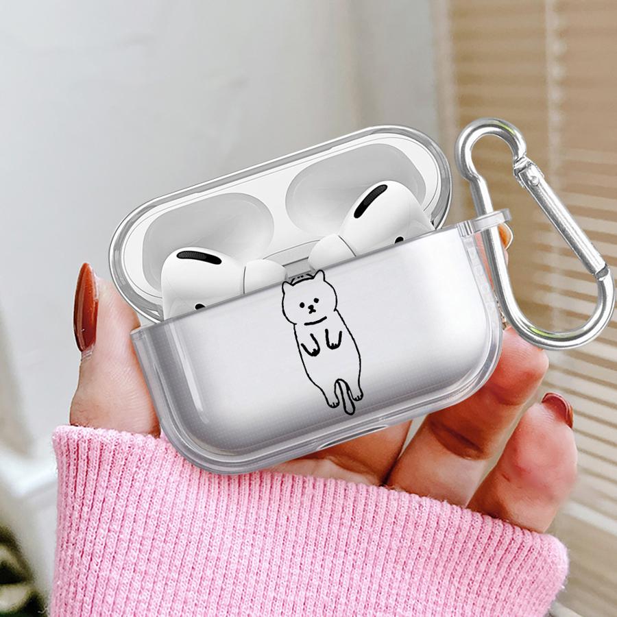 Cartoon Dog Cat Case For Airpods 2 4 Pro3 1 Pro2 Pro 3 Clear Earphone Cases Cover