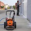 Diaphragm Airless Paint Sprayer, 2000 W Efficient Cart Airless Paint Sprayer, 3300 Psi High Pressure, with Extension Pole, Cleaning Needle and Brush,